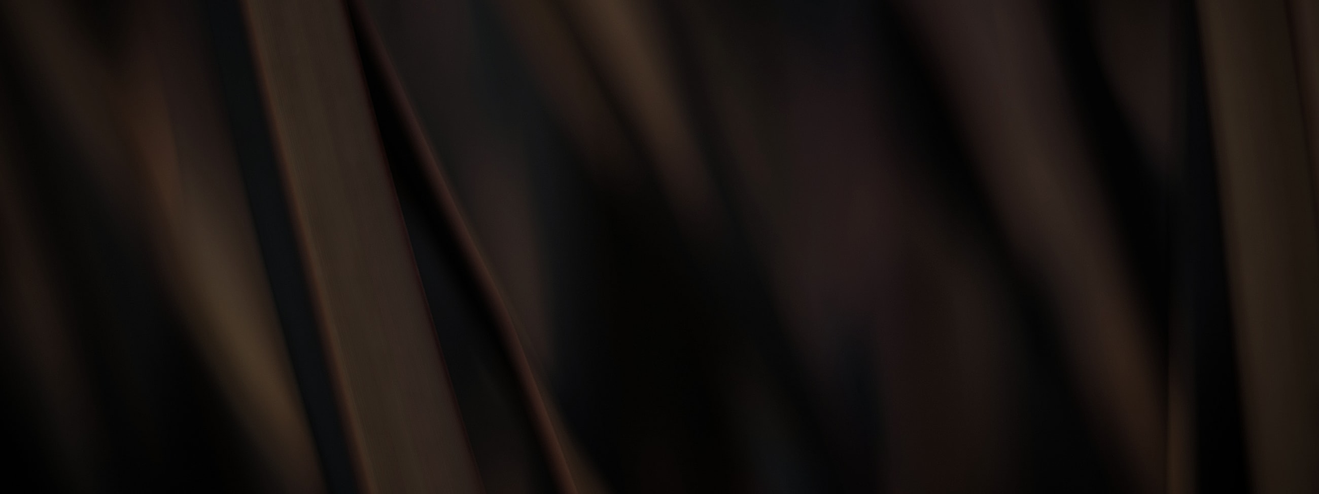 Abstract image of blurred brown and black lines.